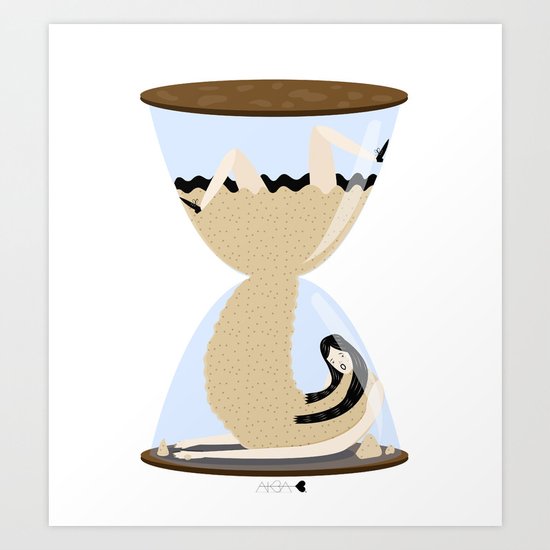 procrastination Art Print