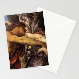 Orpheus And Eurydice - George Frederic Watts Stationery Card