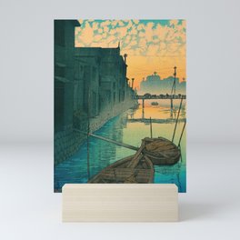 Morning at Onegishi By Kawase Hasui Mini Art Print