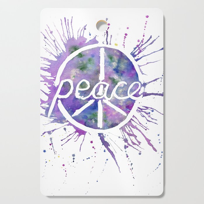 Peace Sign Cutting Board