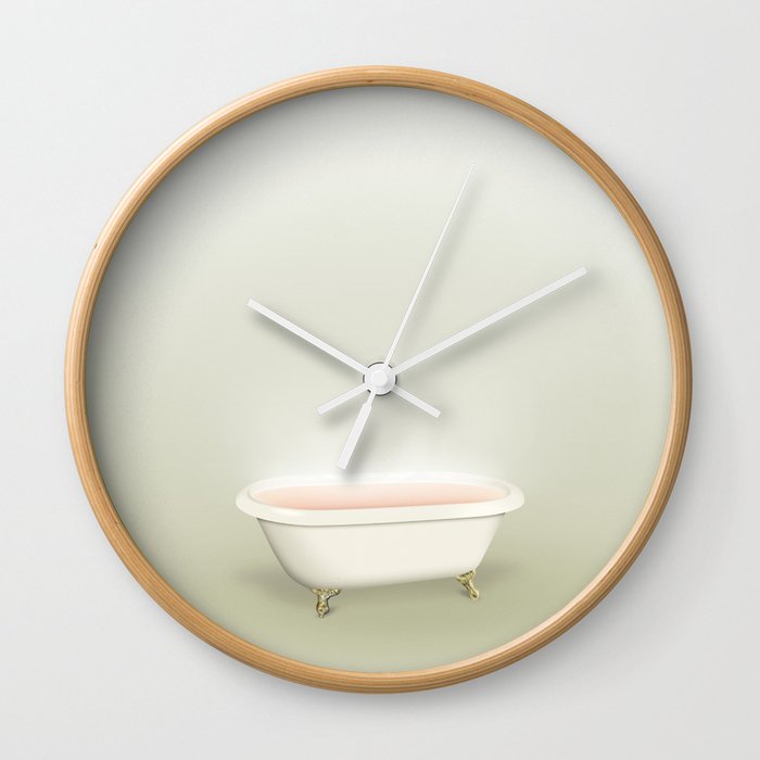 Bathtub Wall Clock