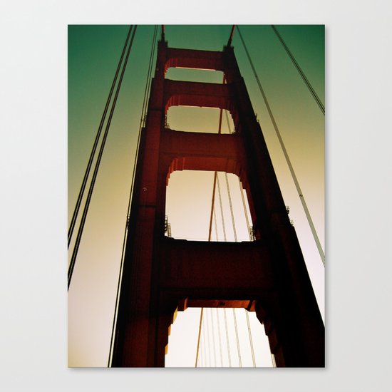 Golden Gate Part Two Canvas Print