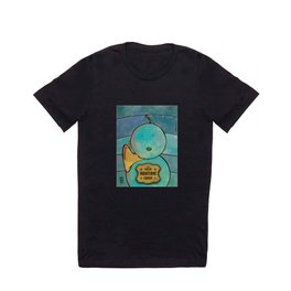 Orotoni from Uranus (Corn) T Shirt | Graphicdesign, Mambella, Watercolor, Corno, Oil, Uranus, Illustration, Musican, Riccardo, Kid 