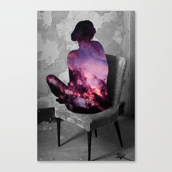 universe inside Canvas Print