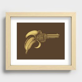 Banana Gun Recessed Framed Print