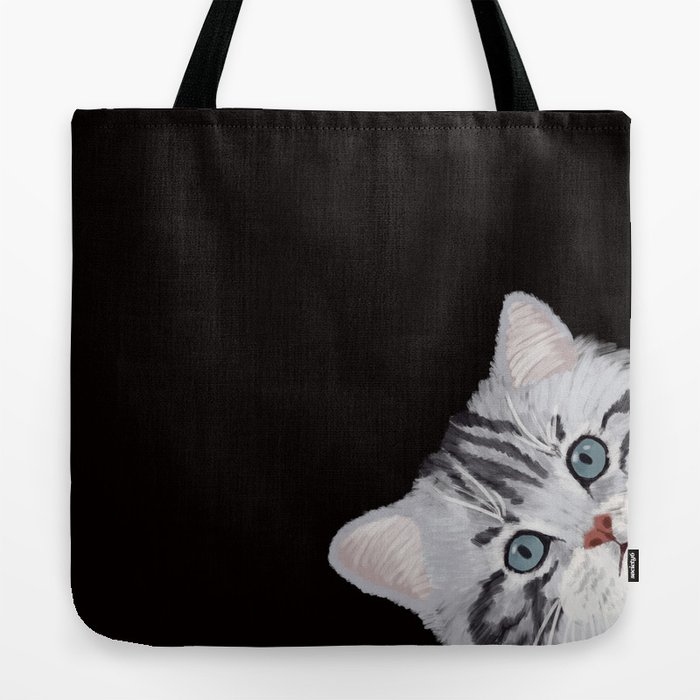 Miniso, Bags, New Miniso White Cat Canvas Bag