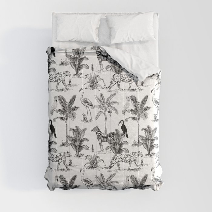botanical jungle Comforter