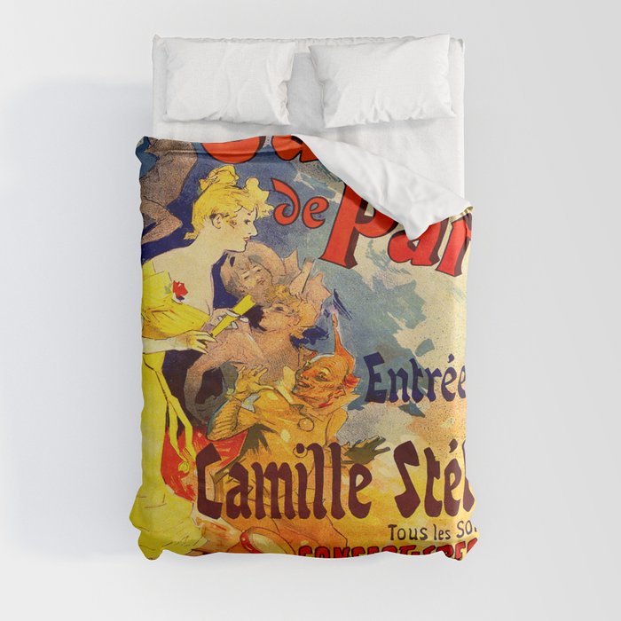 Vintage poster - Casino de Paris Duvet Cover