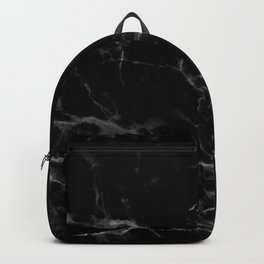 Black Marble Backpack | Black And White, Blackpattern, Marble, Texture, Hipster, Trendy, Iphonecase, Blackmarble, Black, Photo 