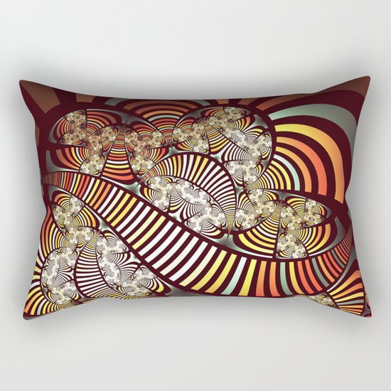 Vintage fractal 1 Rectangular Pillow