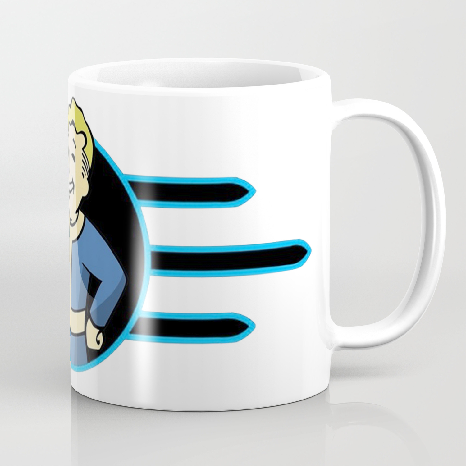 Fallout 4 Vault Boy Thumbs Up Coffee Mug By Glyphz Society6