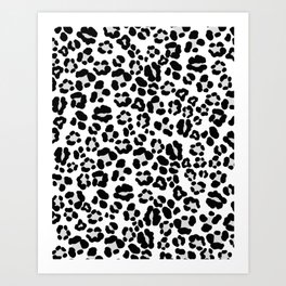 Leopard Print Glam #6 #pattern #decor #art #society6 Art Print