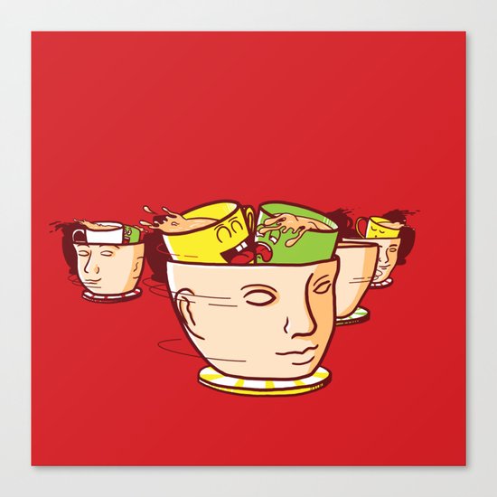 Head Spinners Canvas Print