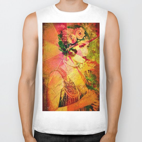 " A woman is love, glory and hope! " Biker Tank