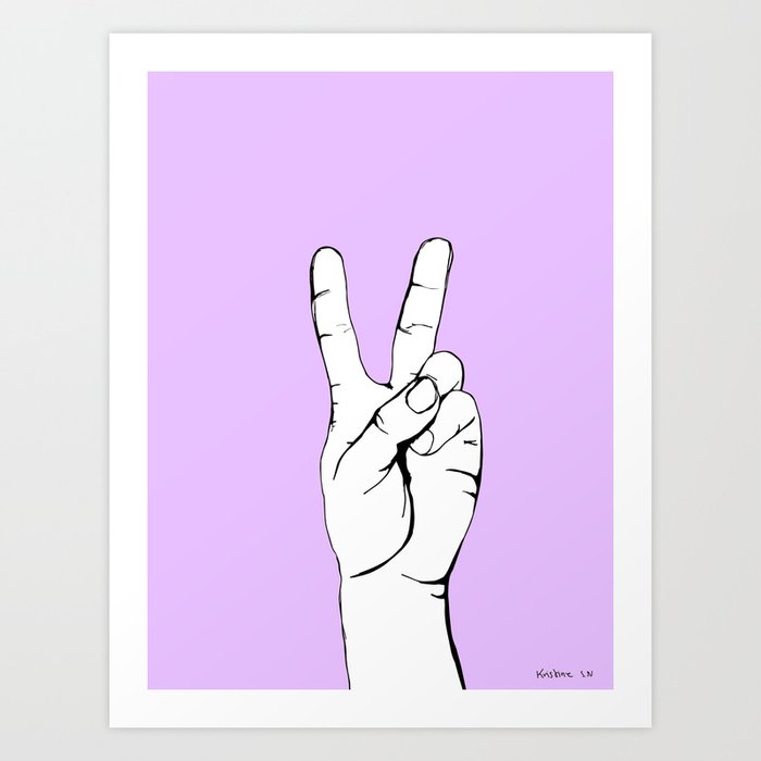 Peace VIII Art Print