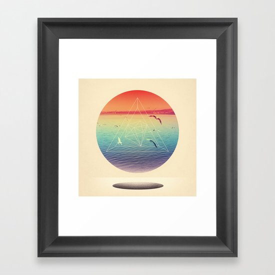 Lapse In Perception Framed Art Print