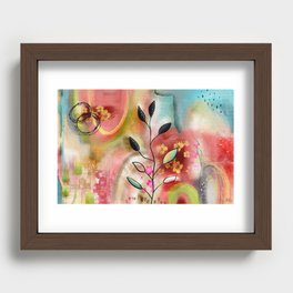 Wabi Sabi Magic Mixed Media  Recessed Framed Print