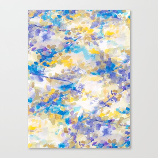 Canopy Blue Canvas Print