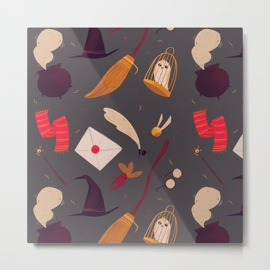 Magic Pattern Metal Print