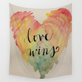 Love Wins Wall Tapestry