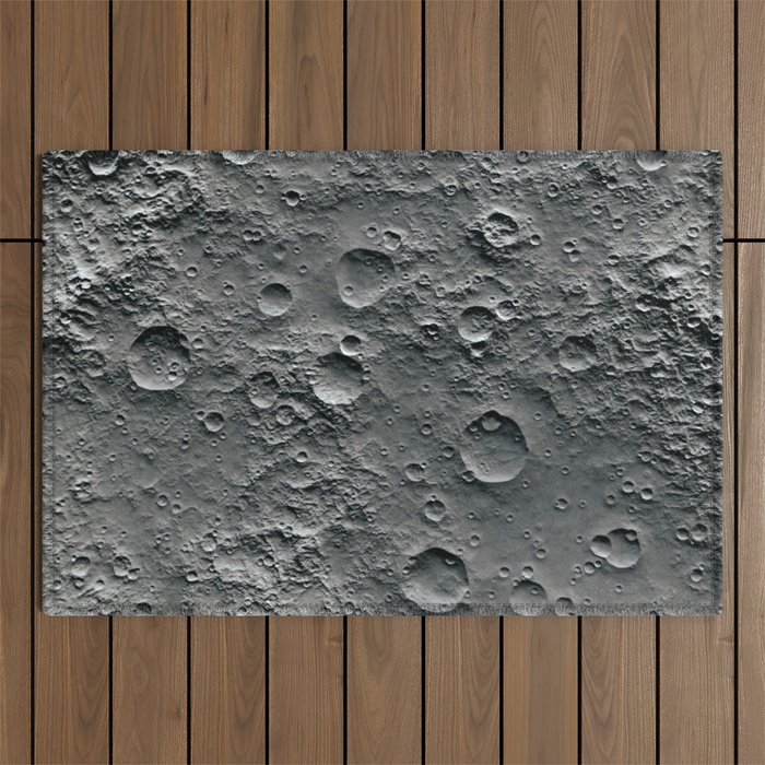 Moon Surface Outdoor Rug