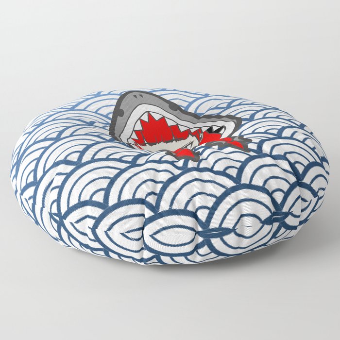Shark Hood Floor Pillow