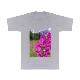 Watercolor Flower, Purple Locoweed 01, Endovalley Meadow, RMNP, Colorado T Shirt | Watercolor, Endovalley, Digital, Pink, Oxytropislambertii, Colorado, Purple, Summer, Painting, Rocky 