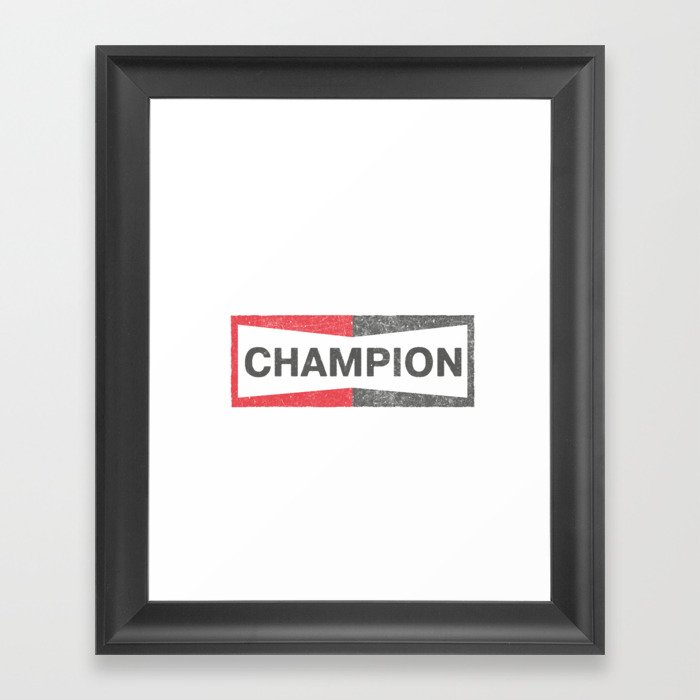 Champion by Cliff Booth Framed Art Print