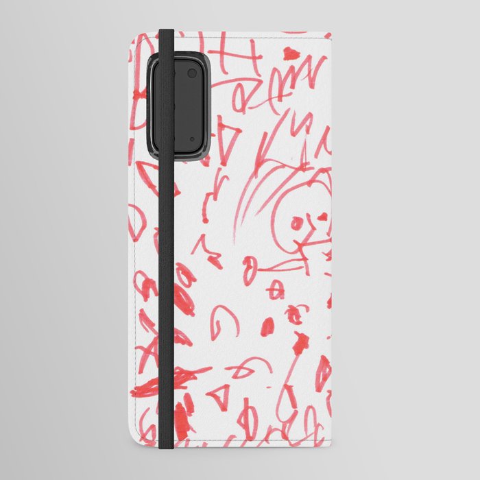 Storytelling Doodle Android Wallet Case