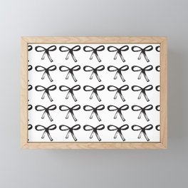 Bows Framed Mini Art Print