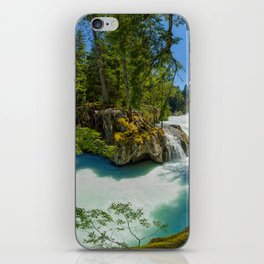 Cheakamus River Waterfall - Whistler, British Columbia, Canada iPhone Skin
