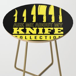 Knife Knife Collection Knife Collector Side Table