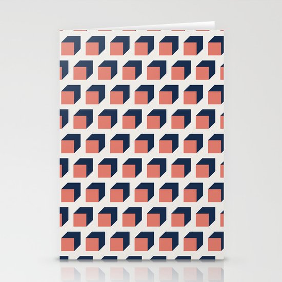 cubes Stationery Cards