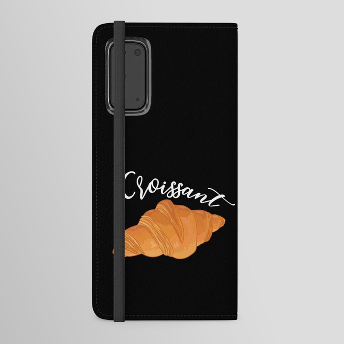 Croissant France Lover French Food Android Wallet Case