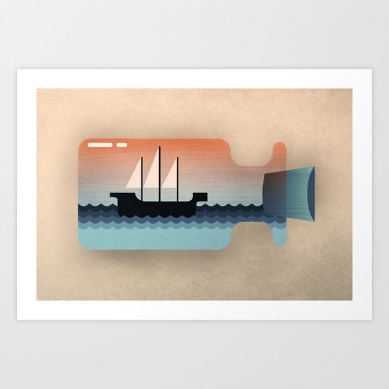Float On Art Print