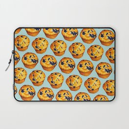 Blueberry Muffin Pattern Laptop Sleeve