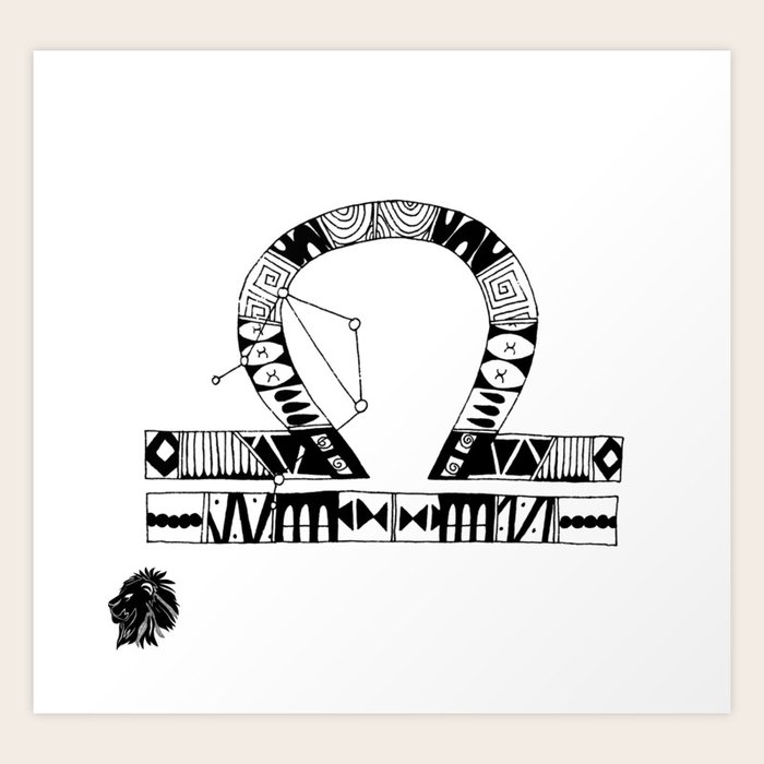 Elilia Astral Gemini Symbol Art Print By Elilia Society6