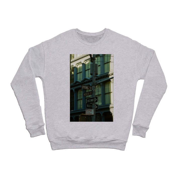 New York City Street Corner Crewneck Sweatshirt