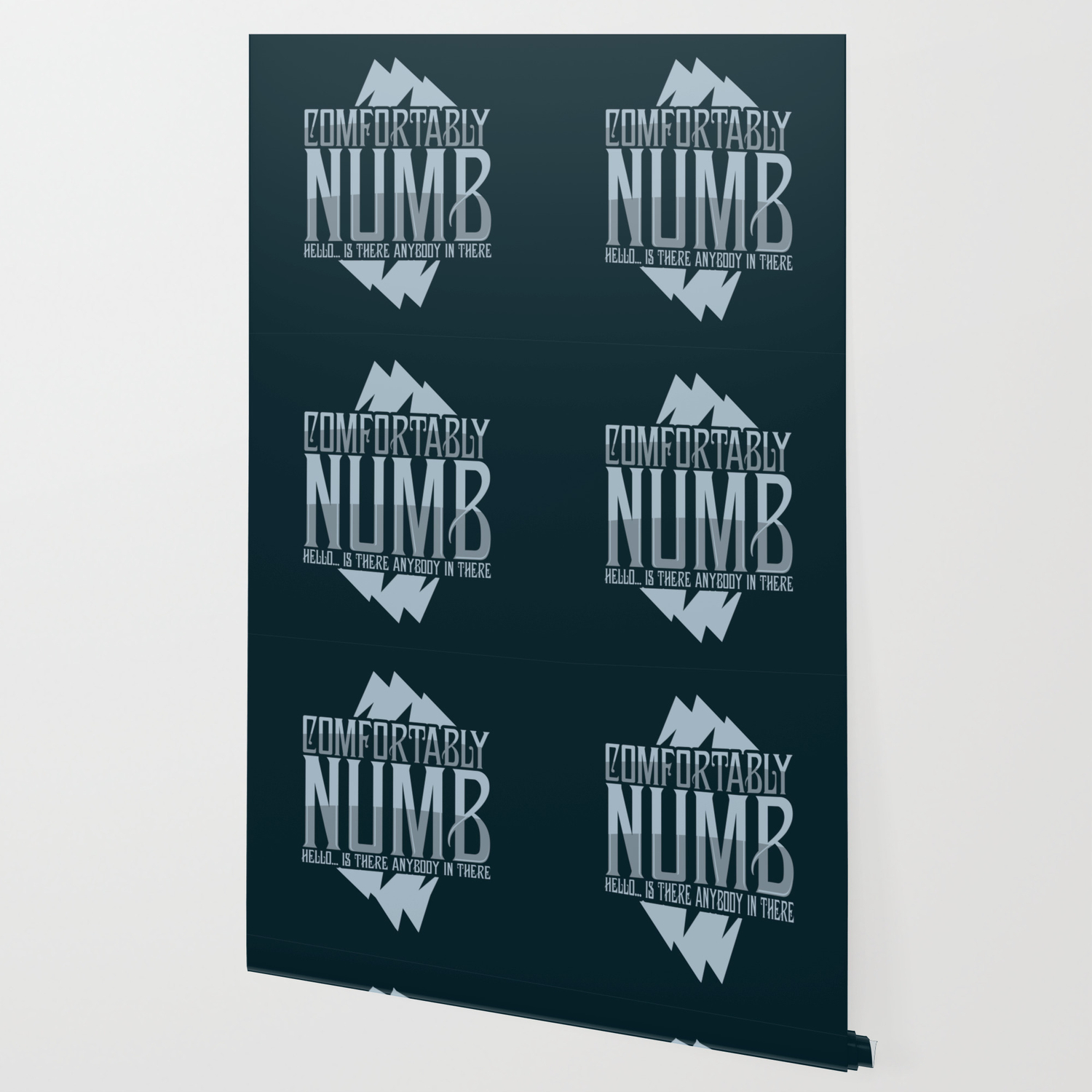Numb Black Wallpaper By Propaganda81 Society6