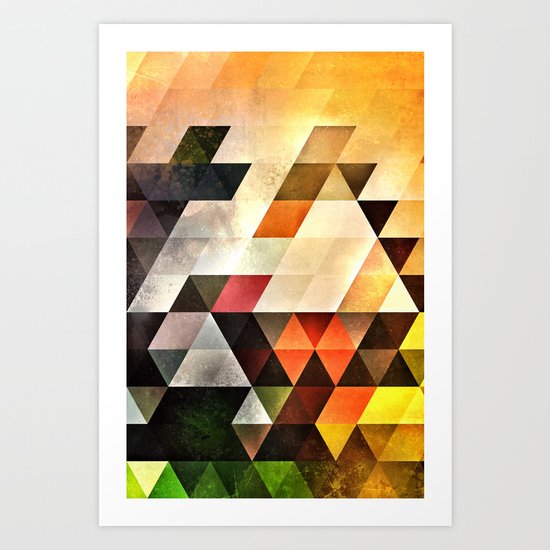 bryyx pyynx Art Print
