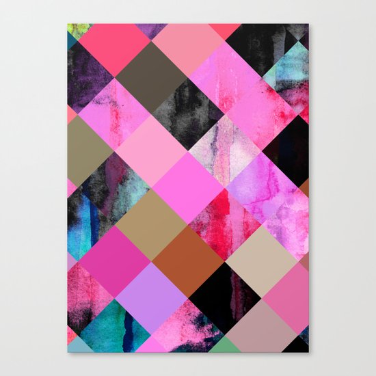 colour + pattern 14 Canvas Print