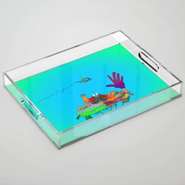Crabby Patty Light Version Acrylic Tray