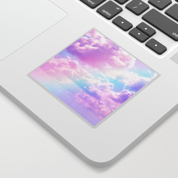 Pastel Rainbow Aesthetic Sticker By The Thiiird Society6