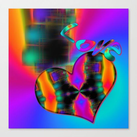 Love in Color Canvas Print
