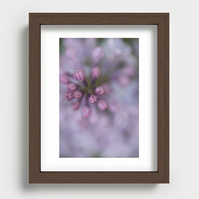 Lilacs Recessed Framed Print