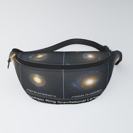 Hubble Space Telescope - A gallery of Einstein rings Fanny Pack