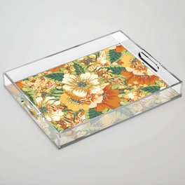 Flourish Baroque Pattern 11 Acrylic Tray