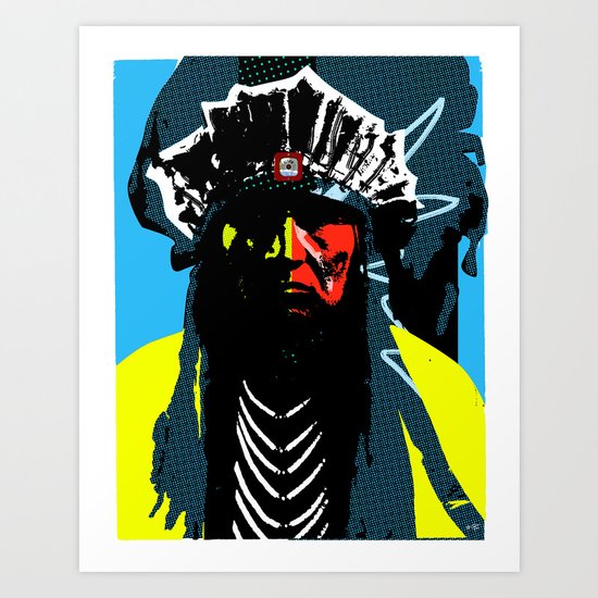 Indian Pop 51 Art Print