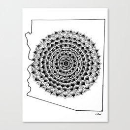 Arizona Mandala Canvas Print