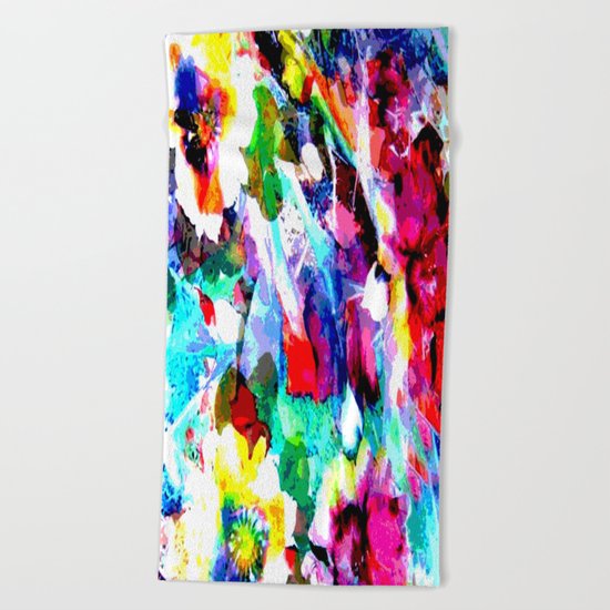 My flowers Beach Towel